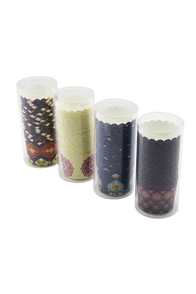 Qirora 20 Pcs Thick Carton Paper Muffin Cake Capsule (4614)