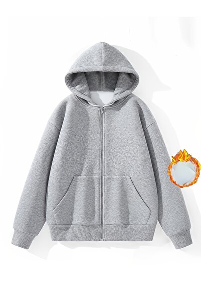 MODAVİBE Cotton-Polyester Hooded Jacket |   Fashionable and Comfortable Combi...