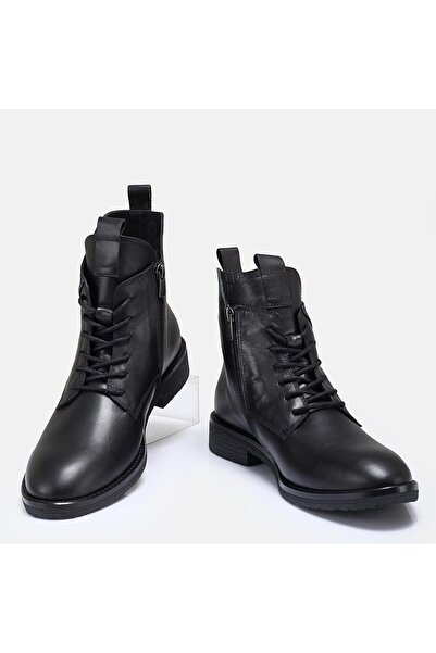 37Numara BÜYÜK NUMARA KADIN HAKİKİ DERİ BOT 41-42-43-SİYAH