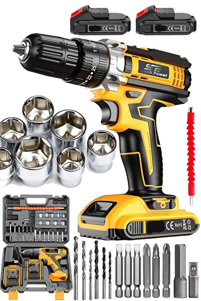 Lieber German Teknoloji Sp1200 27 Parça Setli 2x Akülü Metal Dişli Şanzıman Ş...