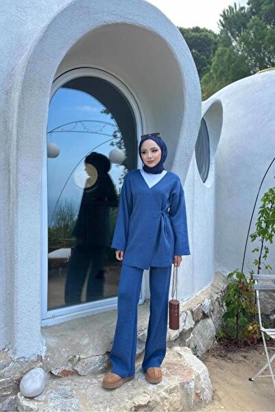 Generic Brand Indigo Lina Knitwear Set