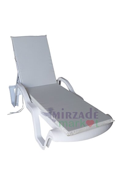 mirzade MİRZADE ŞEZLONG MİNDERİ STANDART SU GEÇİRMEZ MALZEME-KREM