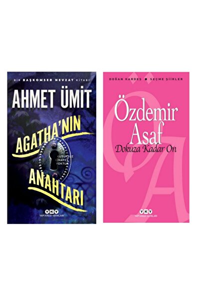 Yapı Kredi Yayınları Agatha’nın Anahtarı - Ahmet Ümit Dokuza Kadar On - Özdem...