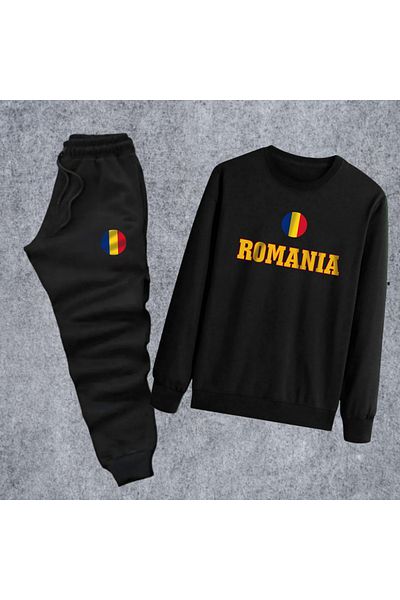 SARI Romania Inside Wool Fleece Set - Bottom-Top 2 Thread Romaniaalttop01