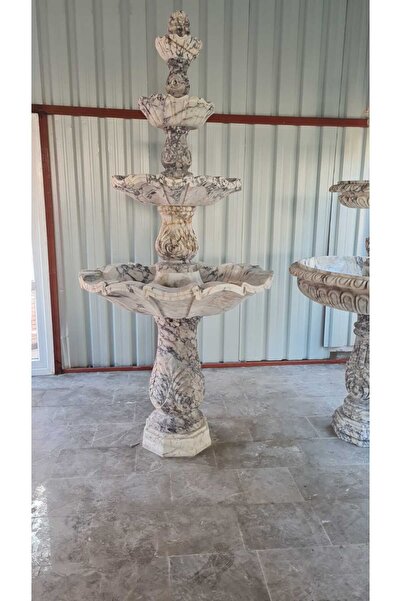 ABAHANOĞLU MERMER Mermer Süs Havuzu, Şelale, Mermer Salon Fıskiyesi, Salon Şe...