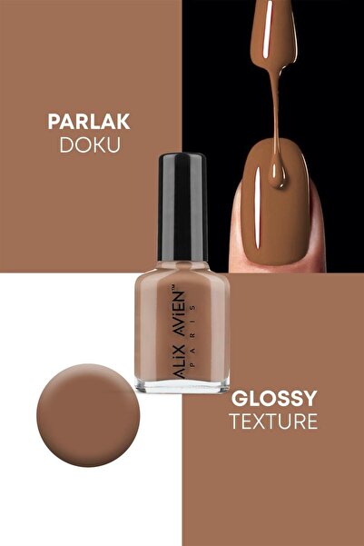 Alix Avien Nude Oje 09 - Yüksek Pigmentli Uzun Süreli Kalıcılık Hızlı Kuruma - Nail Lacquer 09