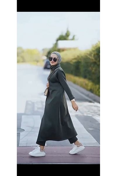 NAYİNOFORS ÇELİK Hijab Double Set