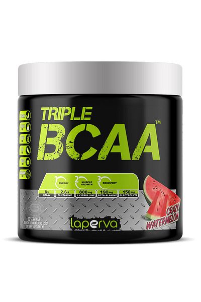 Laperva Triple Bcaa, Crazy Watermelon, 30, Zero Fat, Zero Carbs And Zero Sugar.