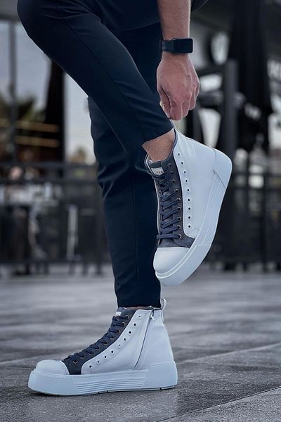 Chekich Kömen Ch167 Gbt Blazer Men's Boots White/Anthracite