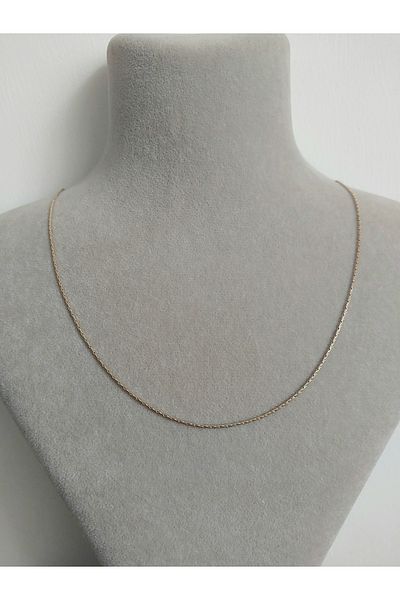 Alexis Carrel Unisex Thin Steel Necklace, Cobra Chain Necklace