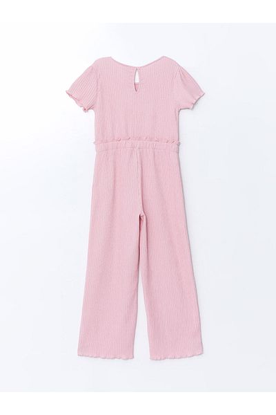 LC Waikiki LCW Kids Crew Neck Girl's Jumpsuit