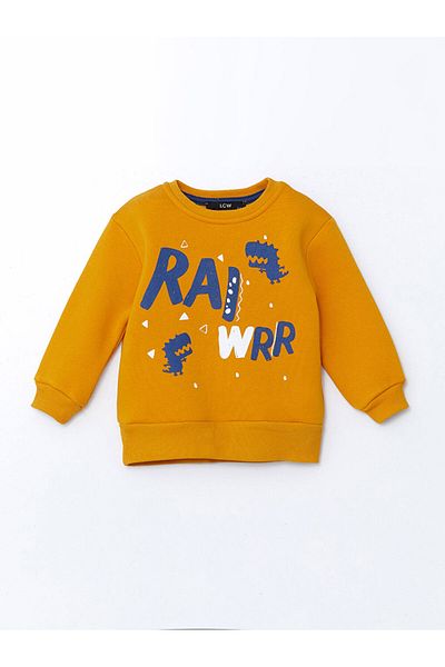 LC Waikiki Crew Neck Printed Boys' Sweatshirt