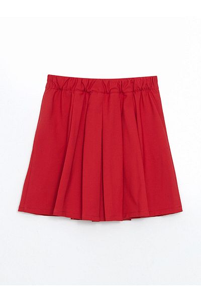 LC Waikiki New Season Elastic Waist Pleated Girl's Skirt - S5Bh24Z4
