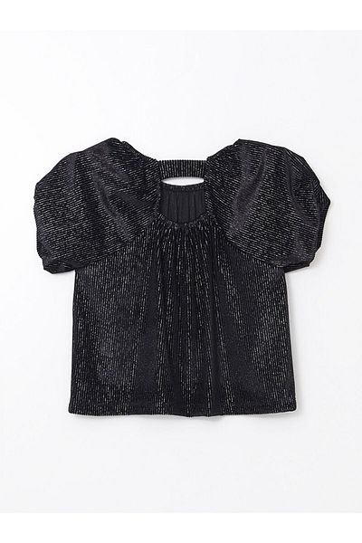 LC Waikiki Παιδική μπλούζα LCW Kids Crew Neck Glittery για κορίτσια