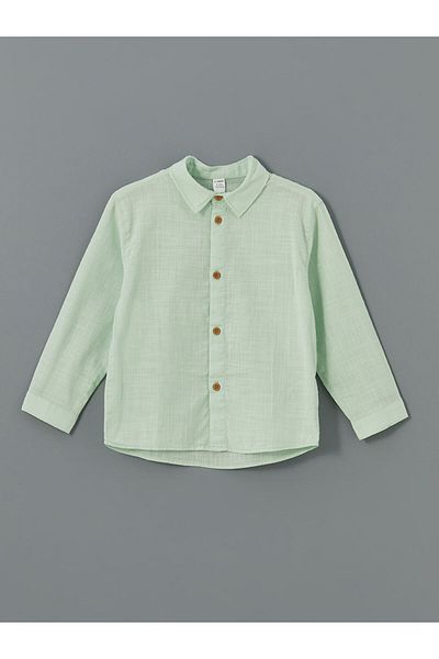 LC Waikiki Lcw Kids Basic Boy's Shirt and Pants 2Pcs