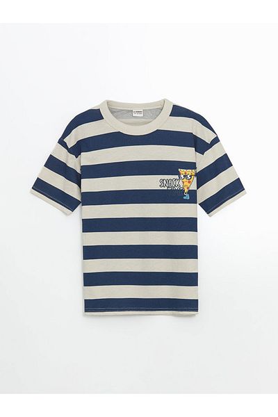 LC Waikiki Crew Neck Boys T-Shirt and Shorts