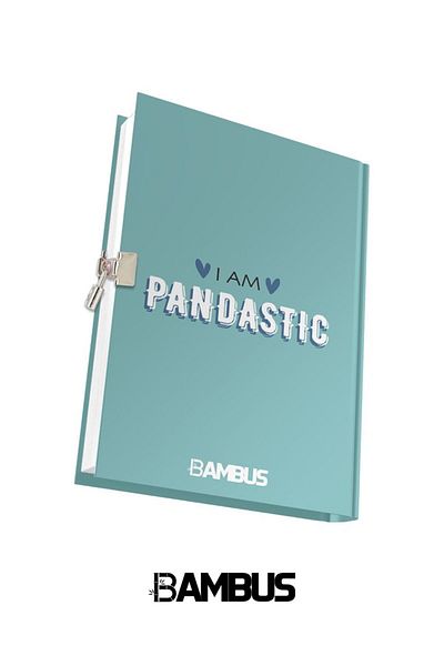 Bambus Home كتاب تذكاري بألوان الباستيل، سلسلة بانداستيك للذكريات اليومية المقفلة