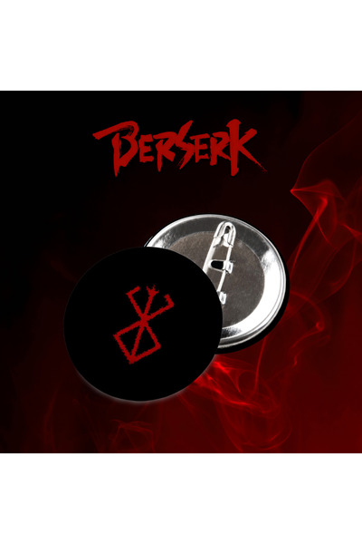 Isekai Berserk Sembollü Anime Rozet 09 (44mm)