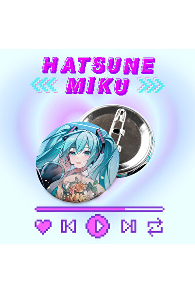 Isekai Hatsune Miku Anime Rozet 01 (44mm)