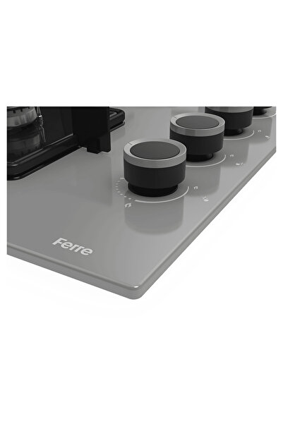 Ferre SS208 Ankastre Ocak 60cm Gri