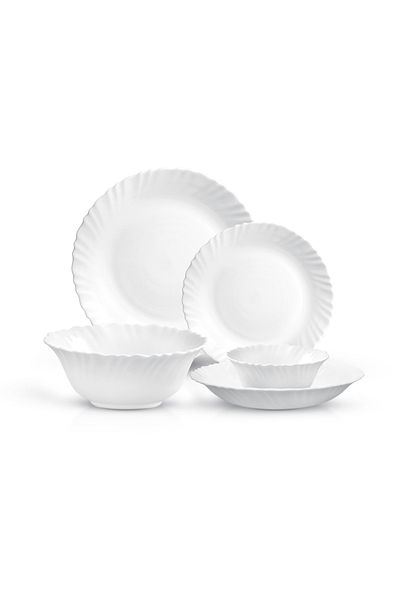 ROYALFORD 18 Piece Classic Opalware Dinner Set- RF12398