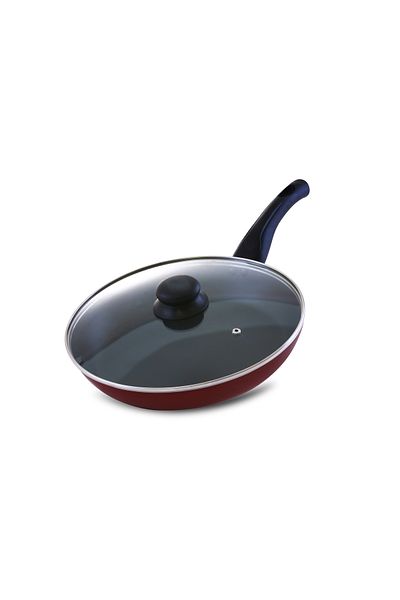 ROYALFORD RF2953 Frying Pan, Aluminum Non-Stick Fry Pan, Lid