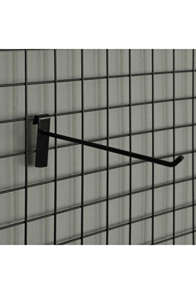 RafBurada 50 Adet Tel Pano Kancası - Aksesuar Kancası 10 Cm