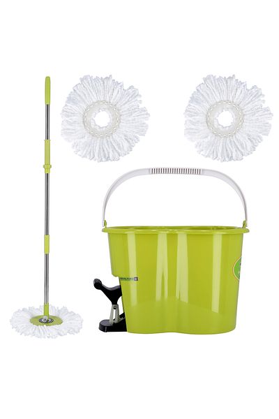 ROYALFORD RF4238GR Spin Easy Mop with Bucket, 360 Rotation