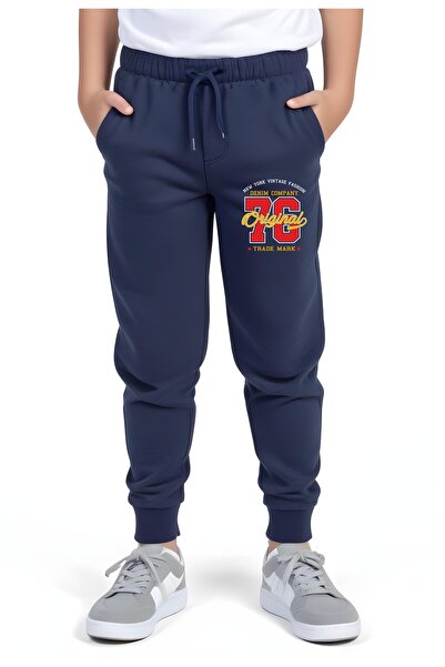 panios kids Pantaloni de sport Jogger pentru băieți cu imprimeu original 76