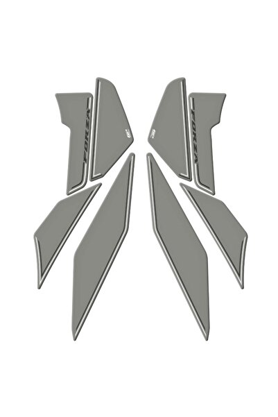 GP KOMPOZİT Gp Kompozit Honda Forza 250 2018-2025 Uyumlu Yan Alt Ayak Pad Gri