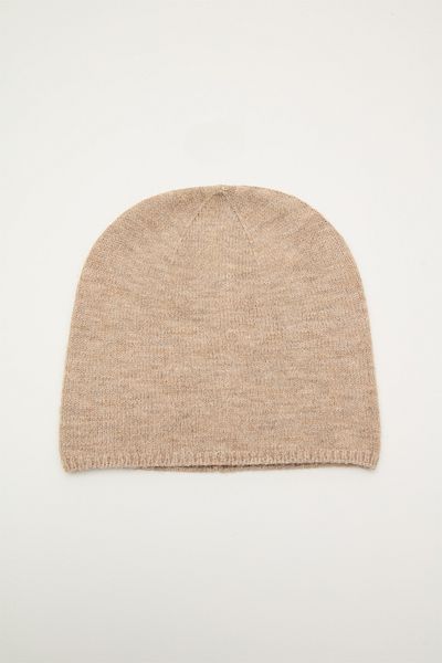 Manuka Baskenmütze Nerz – dünnes Strickdesign