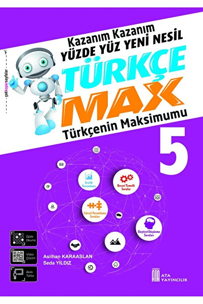 Ata Yayıncılık 5. Sınıf Türkçe Max Soru Bankası