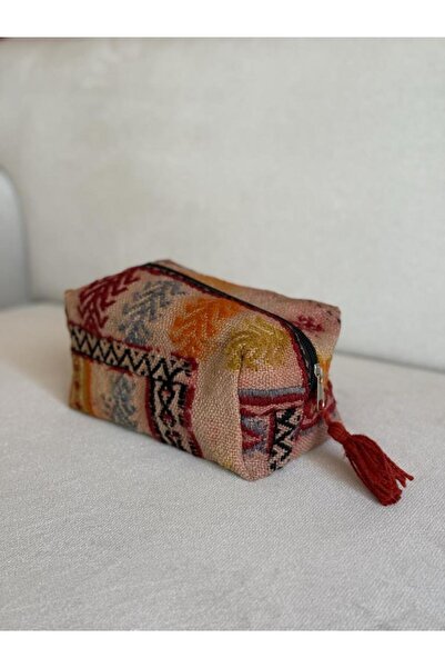 DesignEv Özel Tasarım Kilim Çanta | El Yapımı Vintage Tarzı, Şıklığa Etnik Do...