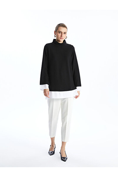 LC Waikiki Vizyon New Season Stand Collar Women's Tunic