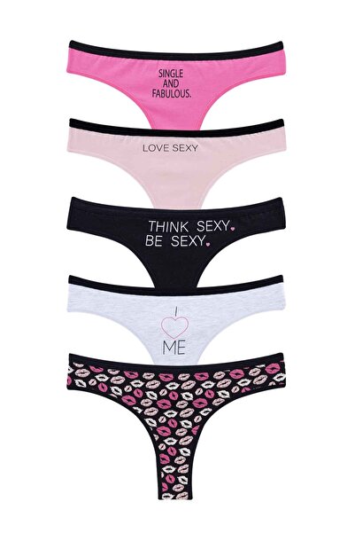 Dominant Жіночі бразильські трусики, упаковка з 5 штук