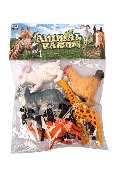 Fab N Funky Animal Farm Figure Set - 12 Pieces