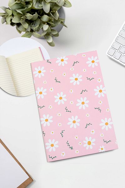 Trendmiya Σημειωματάριο Pink Daisy Design