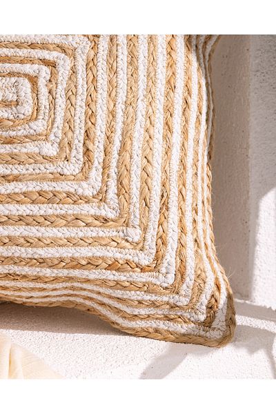 Madame Coco Κάλυμμα Μαξιλαριού Ριχτάρι Trocadero Cotton - Natural - 50x50 cm