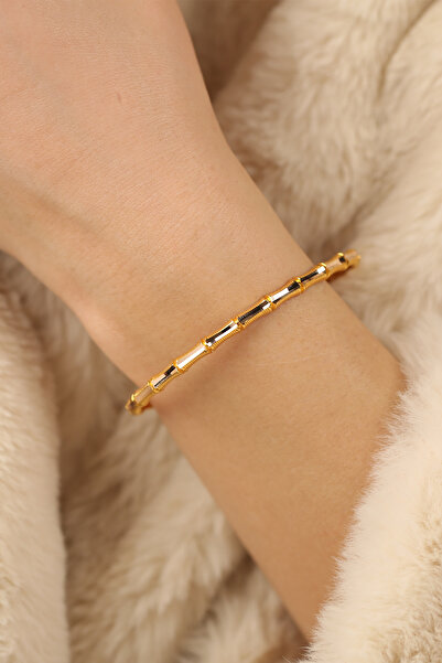 Çgk Çiğdem Gürel Kuyumculuk 2 Adet Altın Kelepçe Hediyelik Bilezik