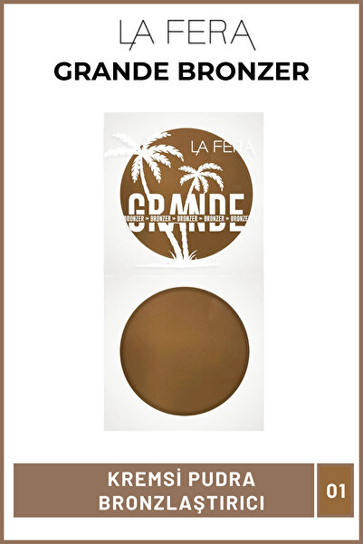 La Fera Magnıfıque Grande Bronzer - Bronzlaştırıcı Kremsi Pudra 01
