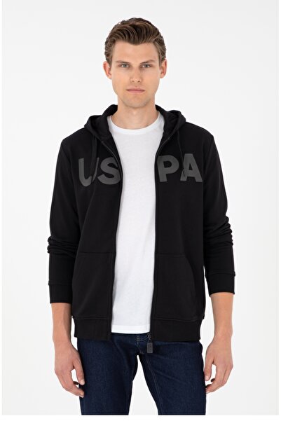 U.S. Polo Assn. U.S. polo assn regular fit hanorac imprimat cu logo (de exemp...