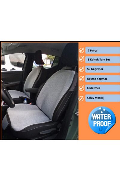 TEKNOCLUB مجموعة وسائد غطاء السيارة المريحة المقاومة للعرق من ميتسوبيشي سبيس ...