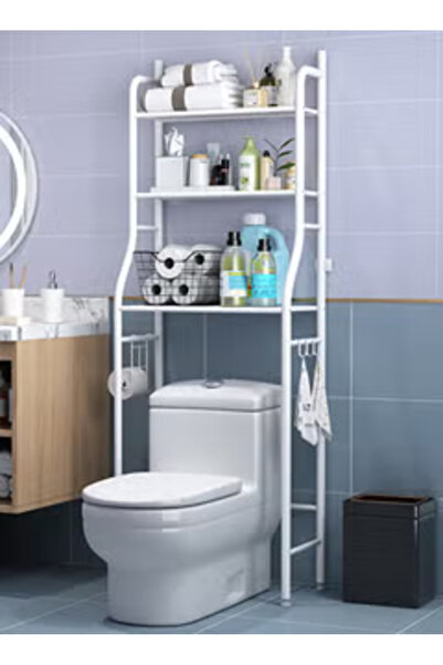 Primo Plus 3-Shelf Toilet and Bathroom Towel Storage Organizer Rack