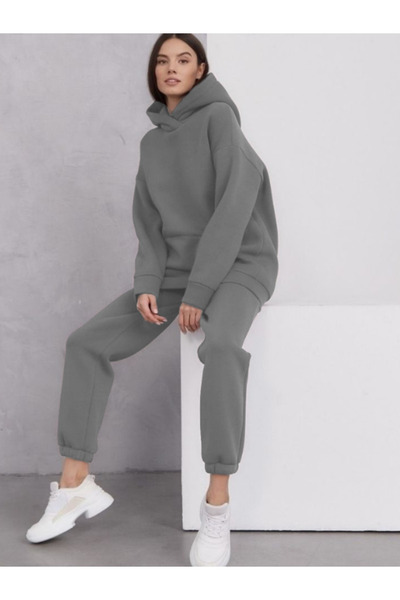 CMZ COLLECTİON Γυναικείο άνετο σετ αθλητικής φόρμας για καθημερινή χρήση