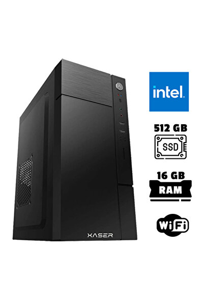 XASER Xsr998 i5 7400 16GB Ram 512GB SSD Masaüstü Ofis Bilgisayarı