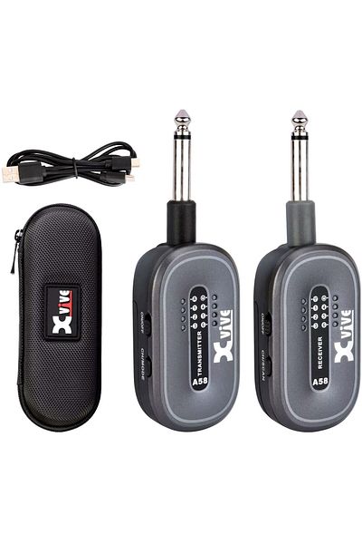 Xvive A-58 Guitar Walkie-Talkie System (with Bag Gift)