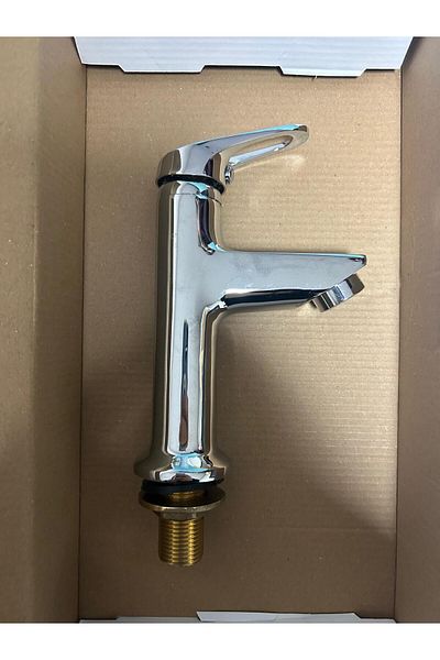 GenelTedarik Luxury Stable 25 cm Single Water Inlet Lavobo Faucet