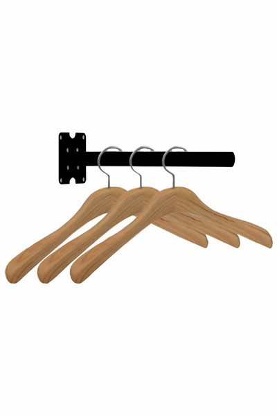 Navis Home Metal Duvara Monte Askılık Elbise Askılığı Askılık Sistemi