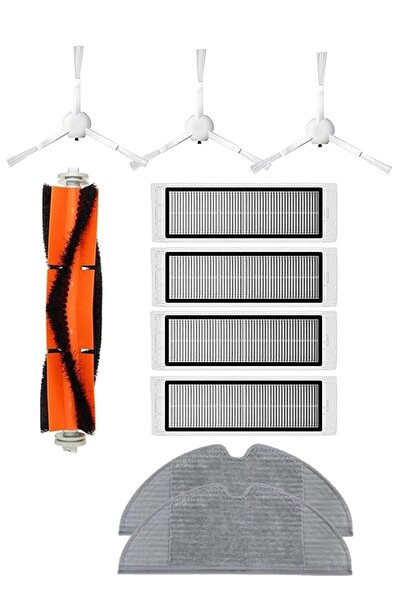 techpart Set de 10 piese de schimb compatibile cu aspiratorul robot Xiaomi Vacuum Mop 2 (STYTJ03ZHM)