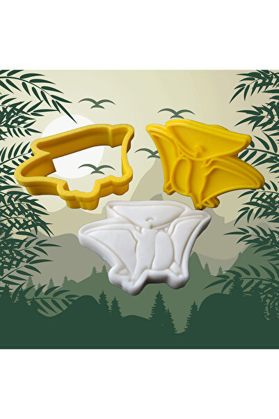 Dino Pterodactyl Kurabiye ve Hamur Şekillendirici
